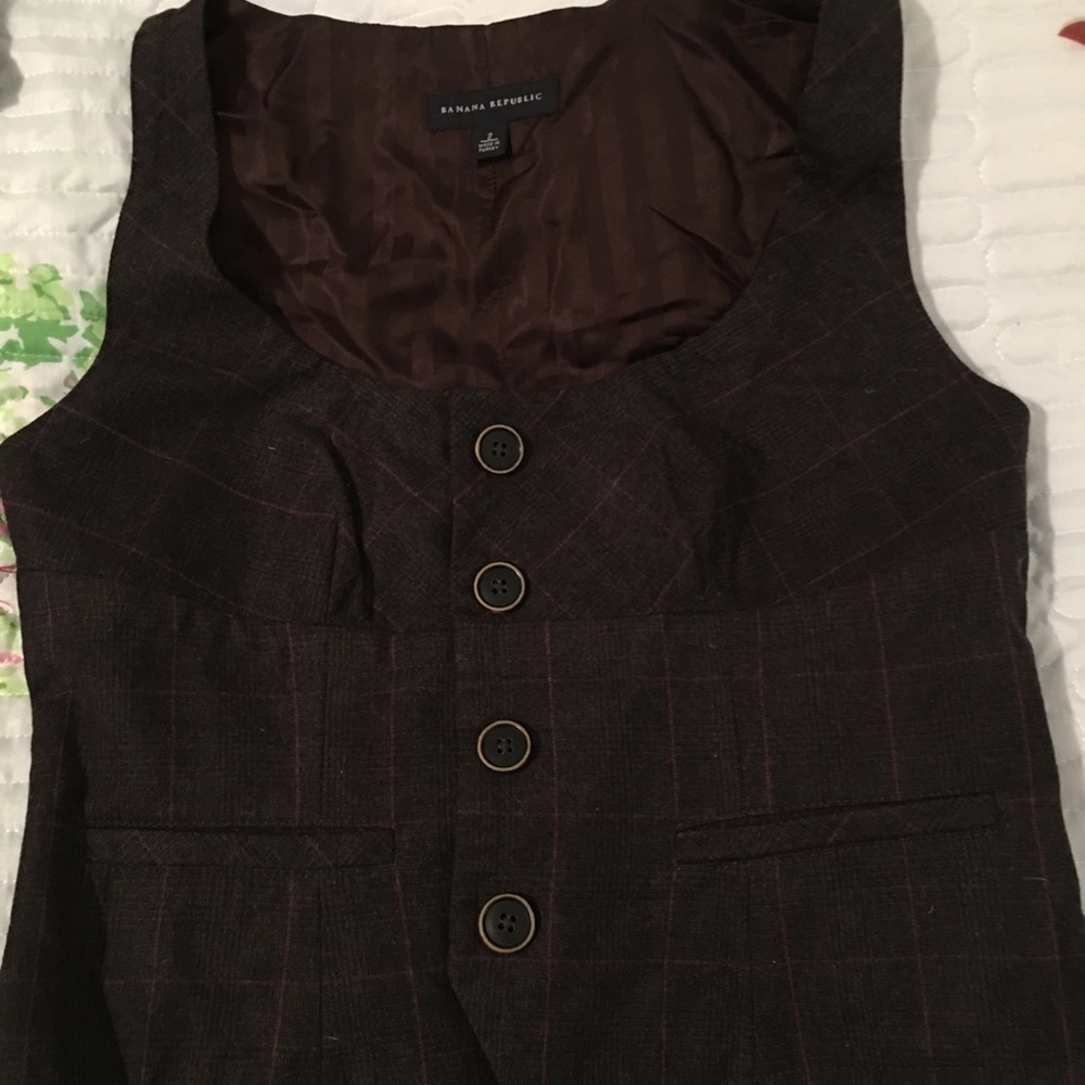 Preowned Banana Republic wool vest